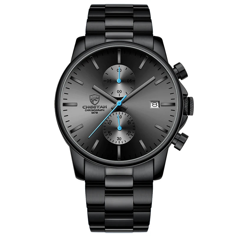 Mens Watches CHEETAH Top Brand Luxury Business Casual Watch Men Waterproof Quartz Wristwatches Chronograph Relogio Masculino