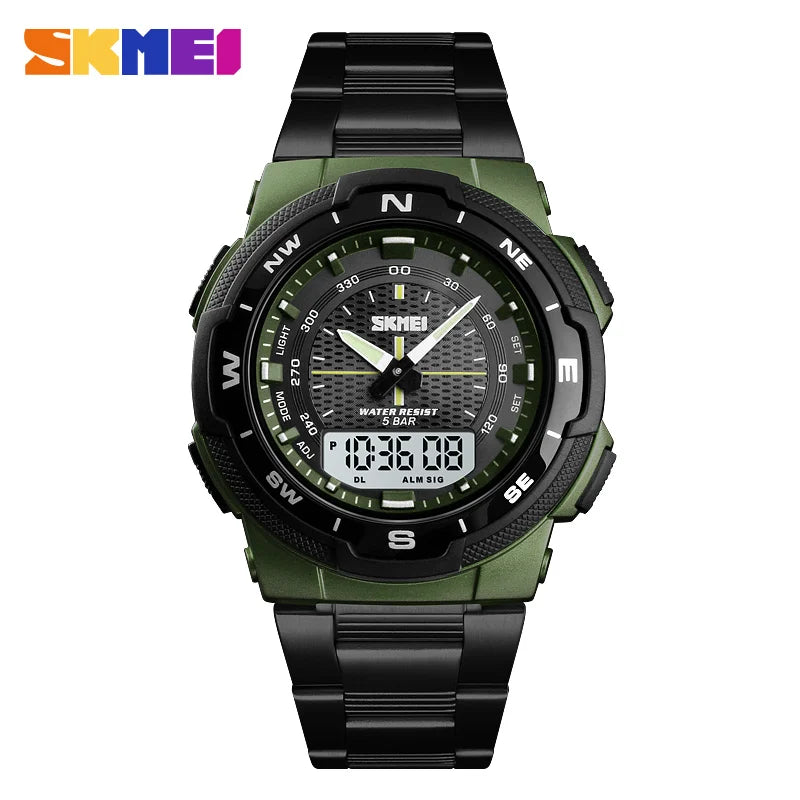 Men Watch  Top Brand Luxury Business Waterproof Wrist Watch Men Fashion Quartz Sports Watches Stainless Steel Mens Watches