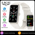 LIGE Montre Connectée Homme & Femme – Écran HD 1,47", Appels, Fitness & IP68