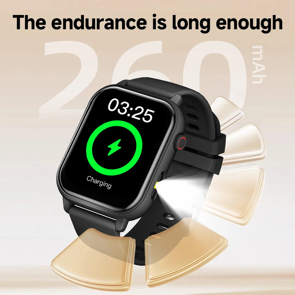 Smartwatch for men women 1.83‘’ Screen  Intelligent Voice Assistant SIRI Bluetooth Call Fitness Equipment Holiday Gift