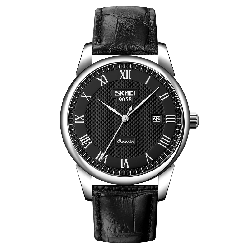 Men 3Bar Waterproof Quartz Wristwatches