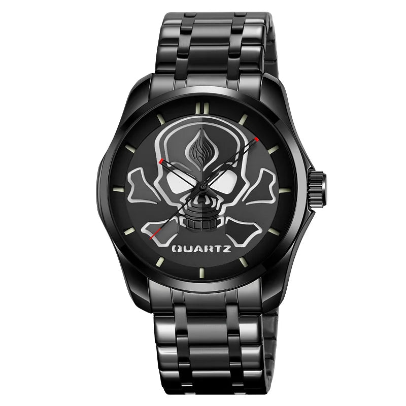 SKMEI 9358 New Casual Cool Premium Quartz Watch Men's Waterproof Sports Exquisite Unique Design Men's Watch Relógios Masculino