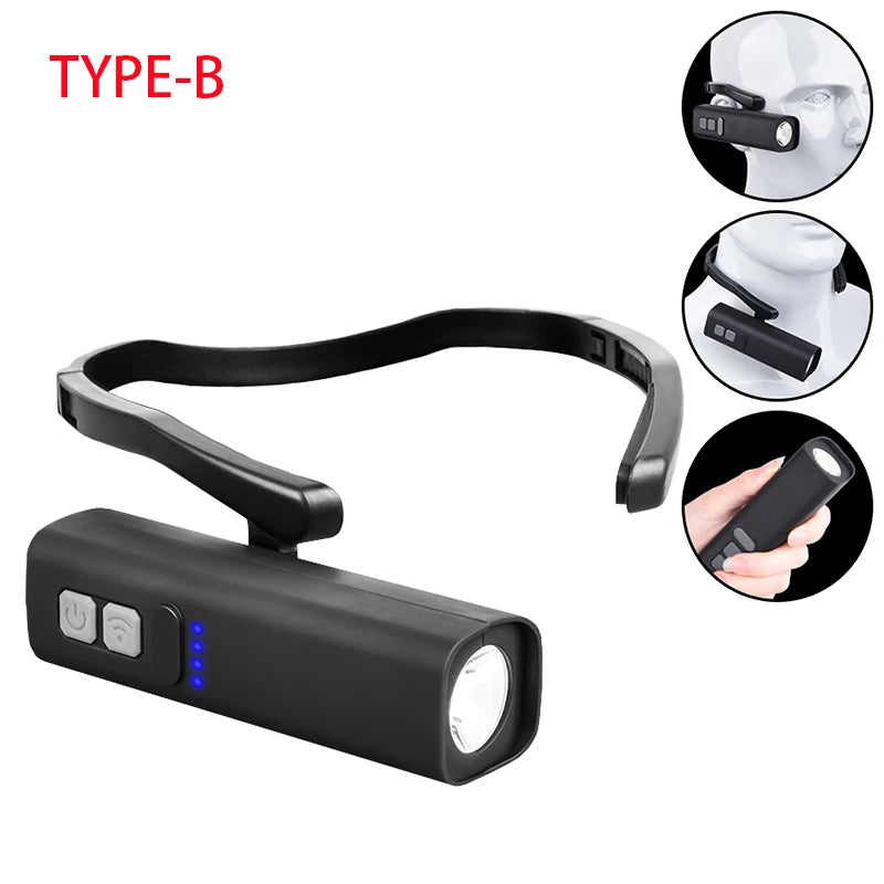 Lampe Frontale LED 1000 Lumens – Détecteur de Mouvement & 3 Modes d’Éclairage