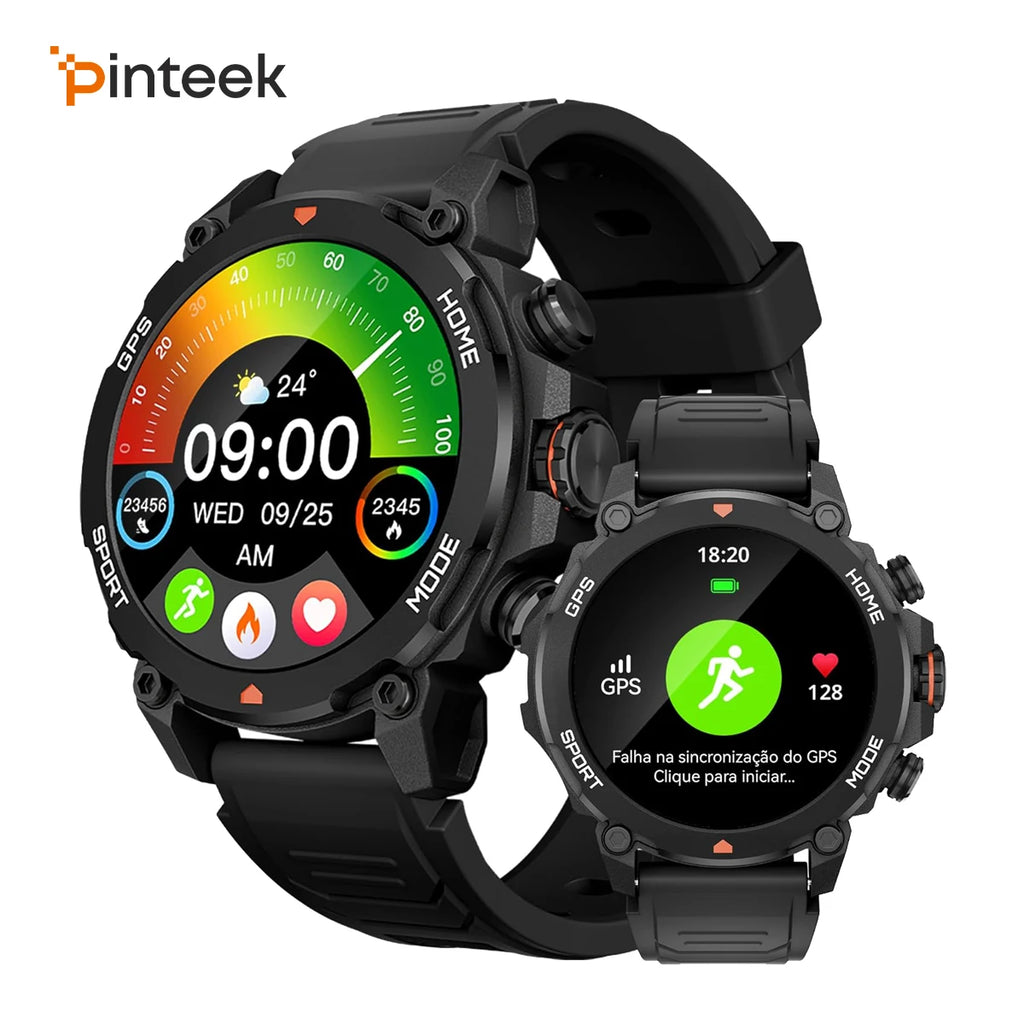 2025 Smartwatch AURAFIT G6 AI GPT 1.43" AMOLED Display GPS Compass Sport Fitness Tracker 3ATM Swimming BT Call for Strava