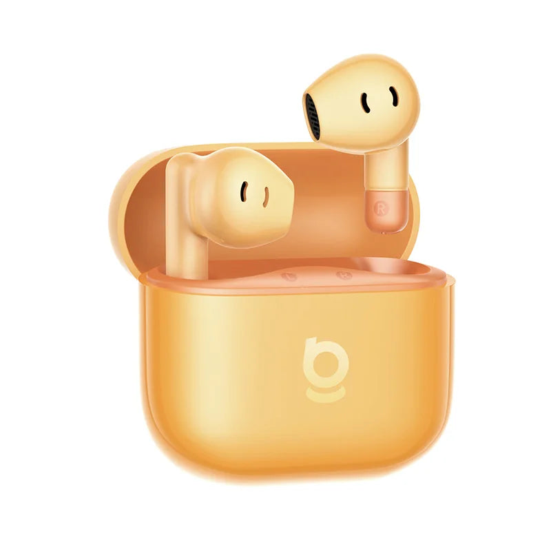 Baseus Bass BS2 Lite – Écouteurs Sans Fil Bluetooth 6.0 Semi Intra-Auriculaires avec AI ENC, SuperBass, 40 h d'Autonomie et IP55