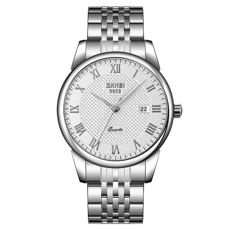 Men 3Bar Waterproof Quartz Wristwatches