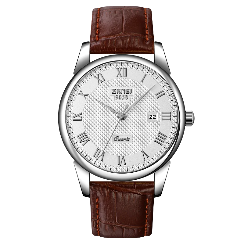 Men 3Bar Waterproof Quartz Wristwatches