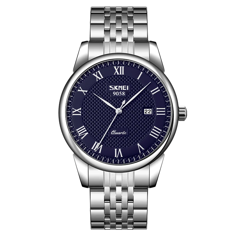 Men 3Bar Waterproof Quartz Wristwatches
