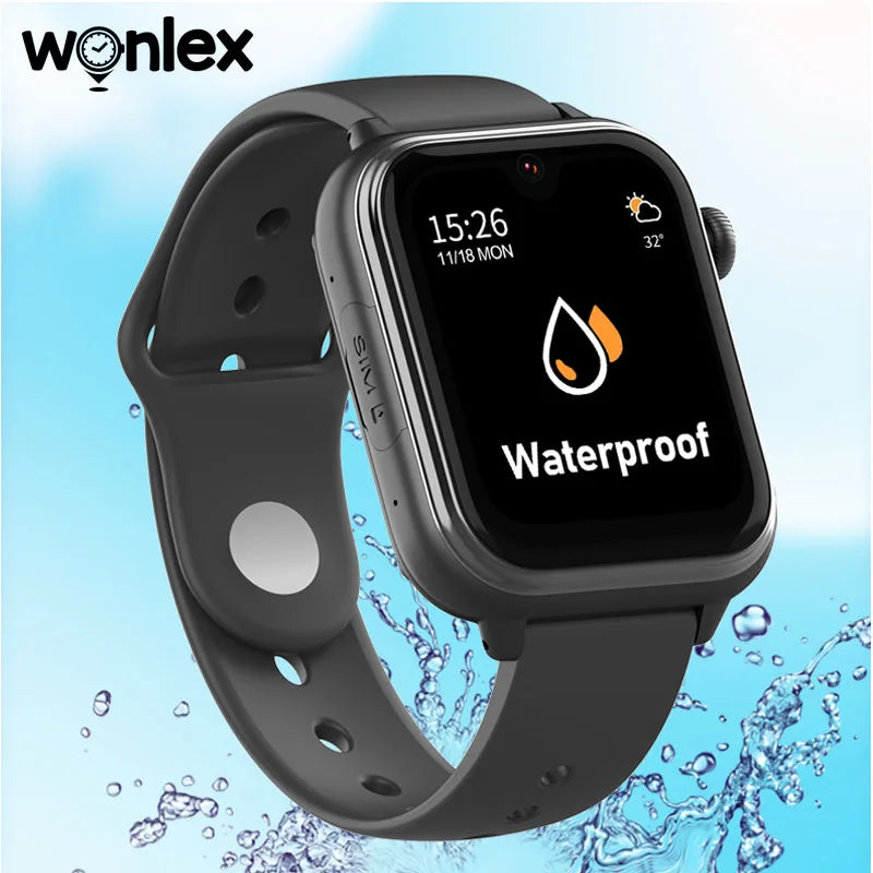 Wonlex KT37 GPS Smart Watch Kids AI Voice Assistant APP Monitor WiFi Location Tracker 4G Video Call Smart Watch for Children