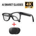 Smart AI Glasses 4K 800W HD Camera Video Recording Voice Call Intelligent AI Translation GlassesBluetooth Music Sunglasses